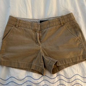 J.Crew tan chino shorts 6